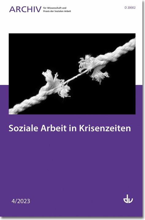 Image du produit Soziale Arbeit in Krisenzeiten (Allemand, Association allemande d'aide sociale publique et privée, 2023)