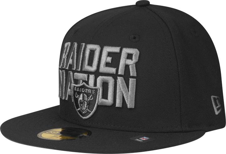 Produktbild New Era 59Fifty Fitted Cap Las Vegas Raiders NATION - 7 7/8 (7 7/8)