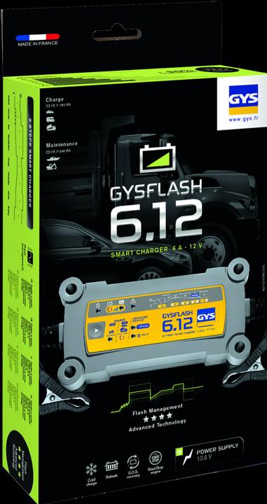 Immagine prodotto GYS Flash 6.12 (12V, 6 A)