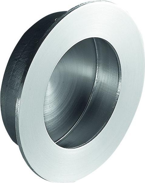 Produktbild NoName MB-Muschelgriff, Round,Ø 50mm,H 13,2mm, rund, edelstahl