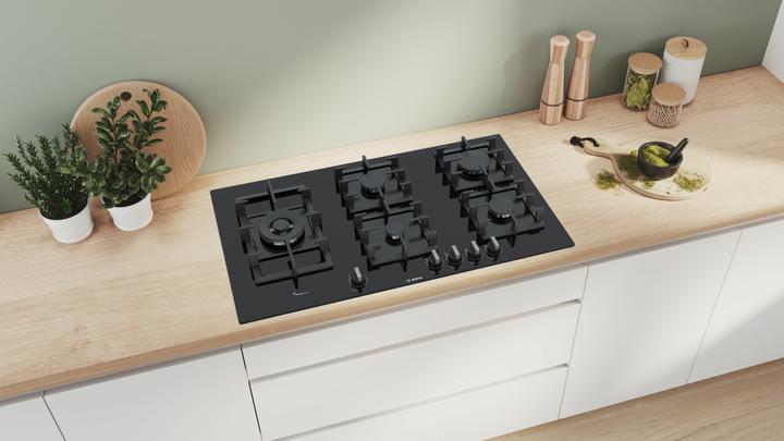 Produktbild Bosch Hausgeräte Serie 6 PPS9A6B90 Kochfeld Integriert Gaskochfeld 5 Zone(n)
