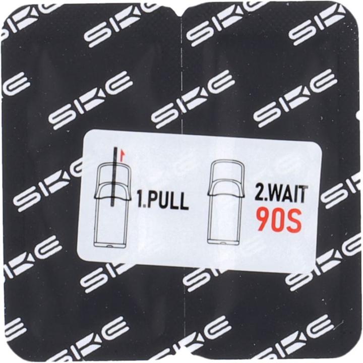 Actual product image SKE Crystal Plus Blueberry Rasperry - E-Pod refill - 2 pcs. à 2 ml (Bilberry, Raspberry)