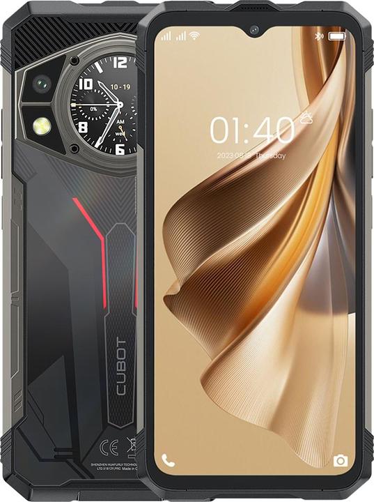 Cubot KingKong AX (256 GB, Black, 6.58", Dual SIM, 100 Mpx, 4G)