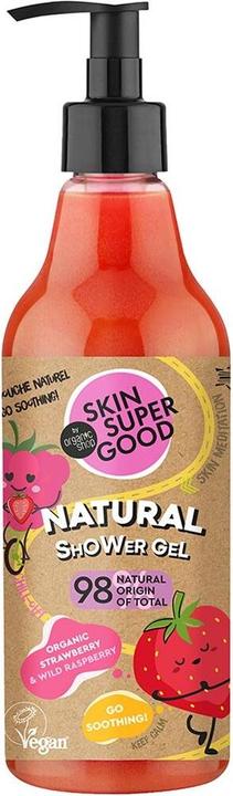 Image du produit Skin super good Gel de bain bio à la fraise avec diffuseur 500ml (Crème pour le corps, 500 ml)