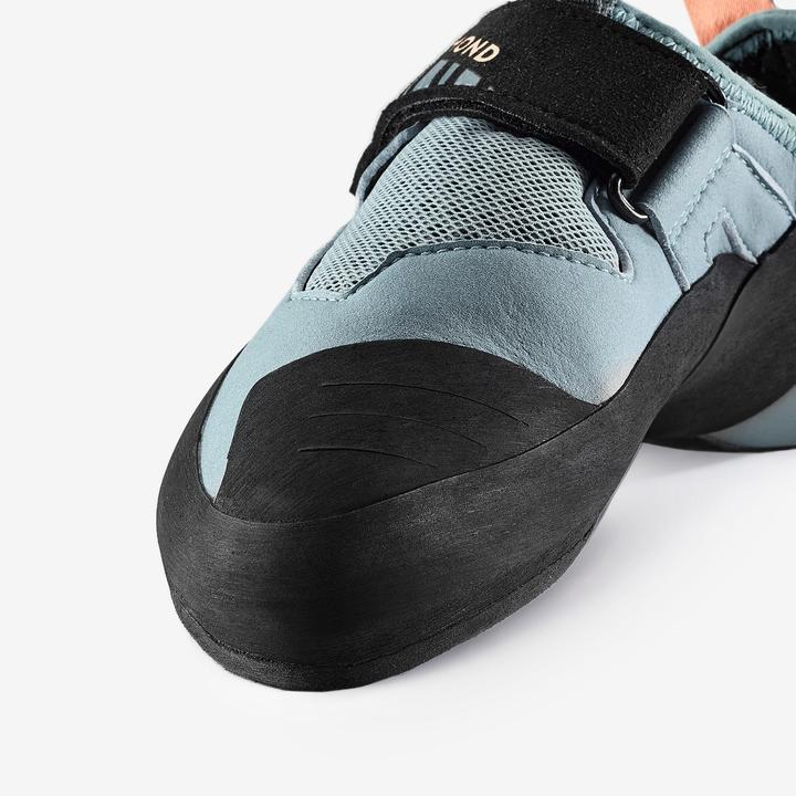 Image du produit Simond Chaussons d'escalade techniques et souples femme, Vertika Soft gris (37.5)