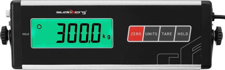 Produktbild Steinberg Bodenwaage Tierwaage Industriewaage Schwerlastwaage 300 kg LCD 95 x 50 cm