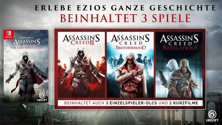 Immagine prodotto Ubisoft Assassin's Creed: la collezione Ezio (Switch, Switch Lite, Switch OLED, Multilingue)
