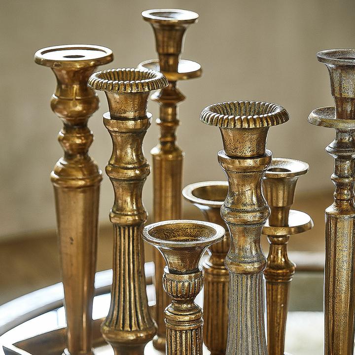 Actual product image Loberon Kerzentablett Chavelot champagner