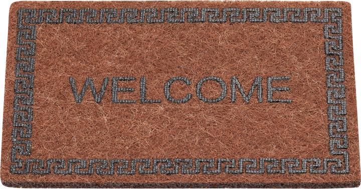 Produktbild Hobby Fun Mini-Utensilien Fussmatte Welcome Braun (1.5 x 6 x 6 cm)