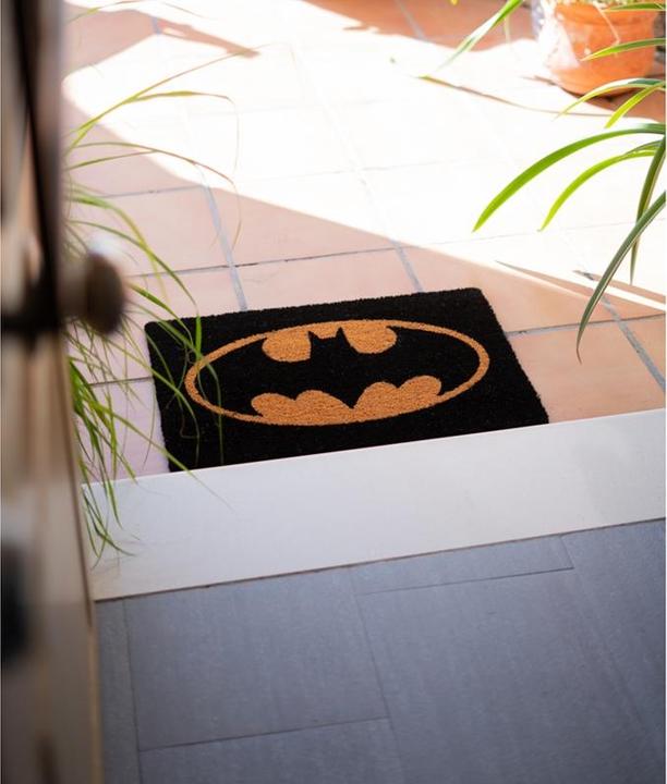 Actual product image Pyramide Doormat: Batman Logo (40x60cm) (40 x 60 cm)