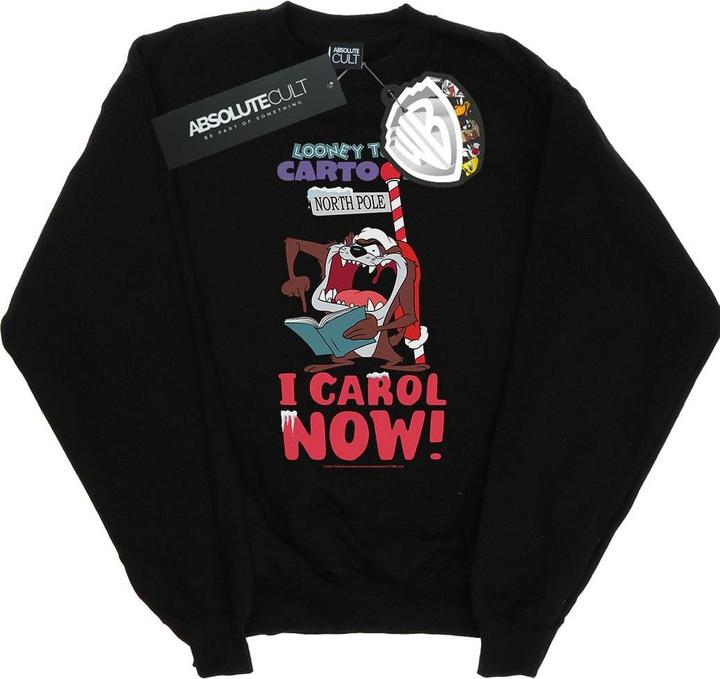 Looney Tunes Taz I Carol Now Sweatshirt (XL)