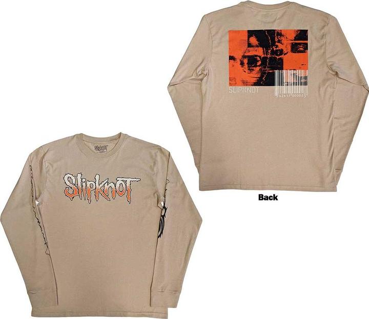 Slipknot The End So Far Logo Barcode Back Print, Sleeve Print (Ne