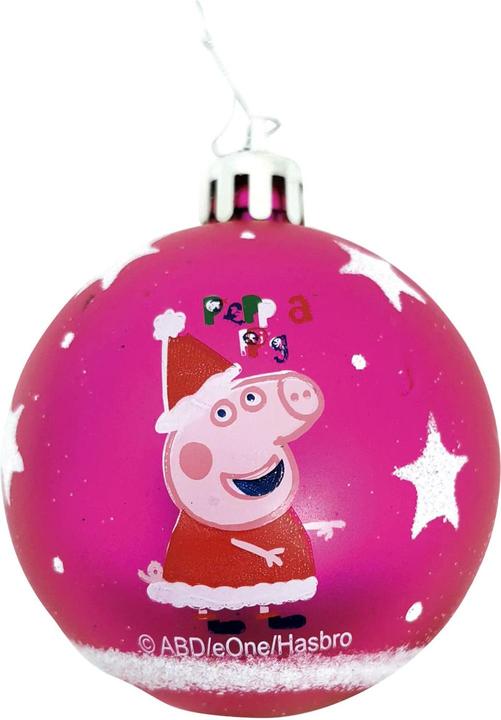 Produktbild Arditex Kinderweihnachtskugeln Peppa Pig (10 -teilig)