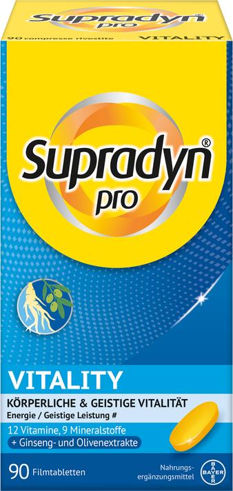 Image du produit Supradyn pro Vitality (90 pièce(s), Cachets, 160 g)