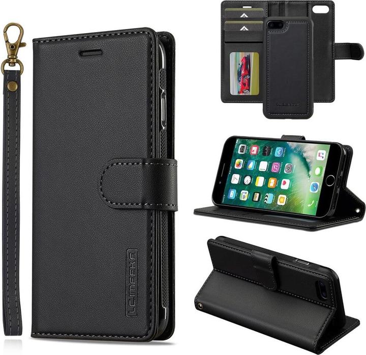 Image du produit LC.Imeeke iPhone SE / 8 / 7 - Teilbare Brieftasche 2-in-1 Handyhülle (Apple iPhone SE (3ème génération), Apple iPhone 7, Apple iPhone 8, Apple iPhone SE (2ème génération))