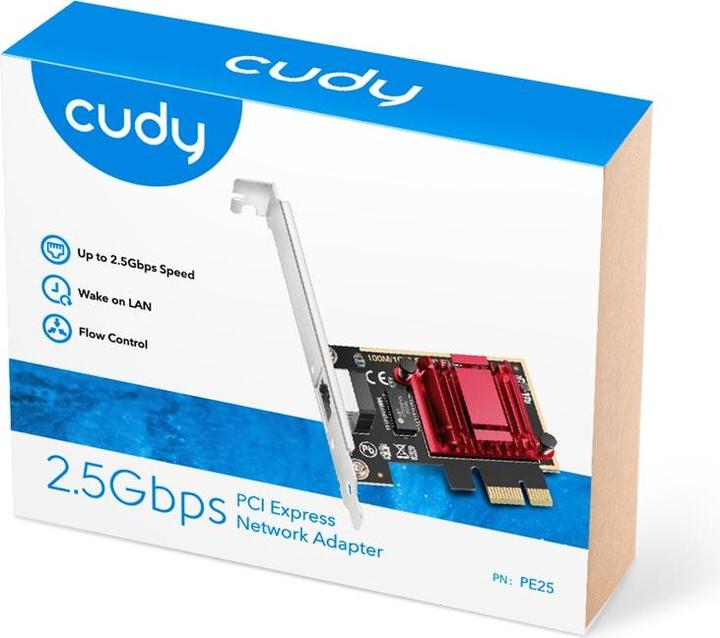 Produktbild Cudy PE25 network card Internal Ethernet (Mini PCI Express)
