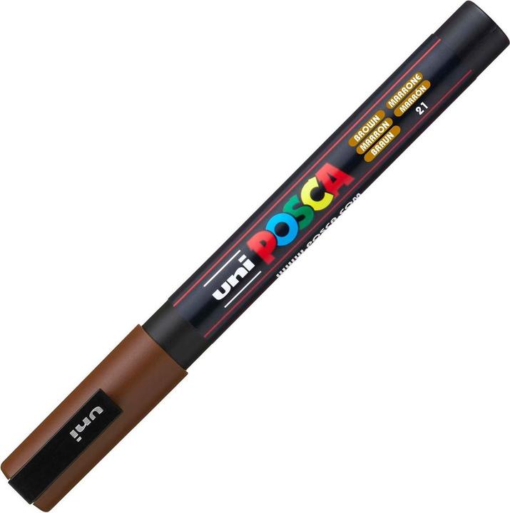 Produktbild Posca Marker PC-3M Rundspitze (Braun, 0.90 mm, 1 x)