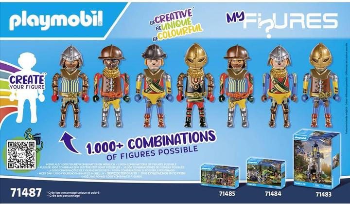 Produktbild Playmobil My Figures: Ritter von Novelmore (71487, Playmobil Novelmore)