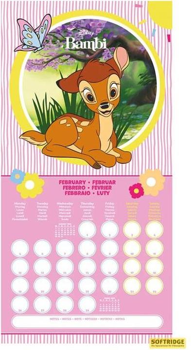 Actual product image Pyramid Disney Calendar 2024 Disney Classics (30 x 30 cm, English)