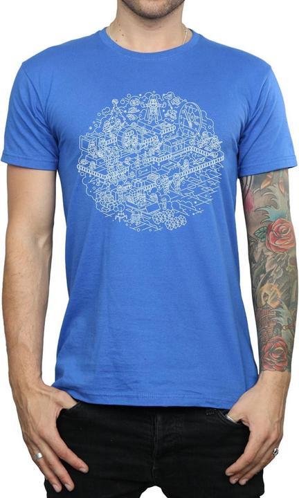 Produktbild Star Wars Christmas Death Star TShirt (XXL)