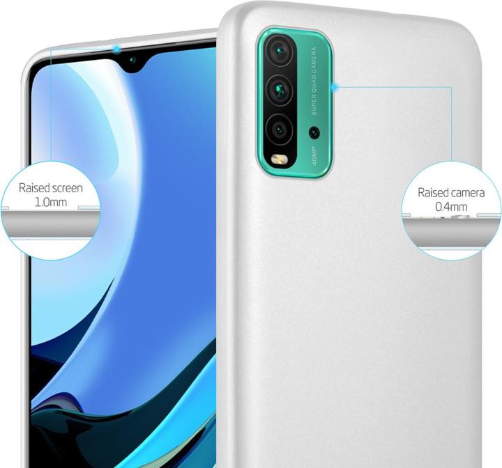 Image du produit Cadorabo TPU Matt Metallic Cover (Xiaomi Redmi 9T, Xiaomi Poco M3)