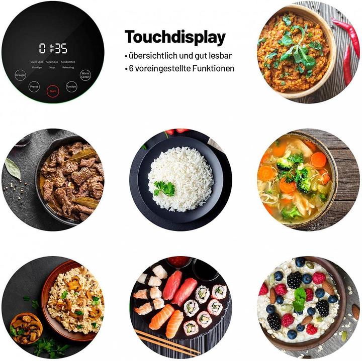 Actual product image Lauben Rice Cooker White