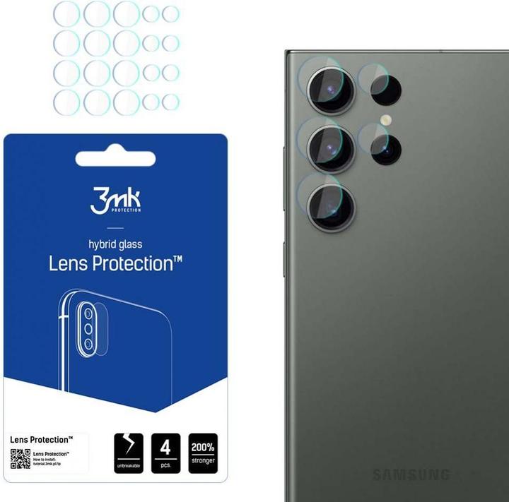 3MK Lens Protection (1 Stück, Samsung Galaxy S23 Ultra)