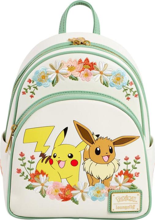 Image du produit Loungefly Pokemon by Mini Rucksack Pikachu & Eevee Floral