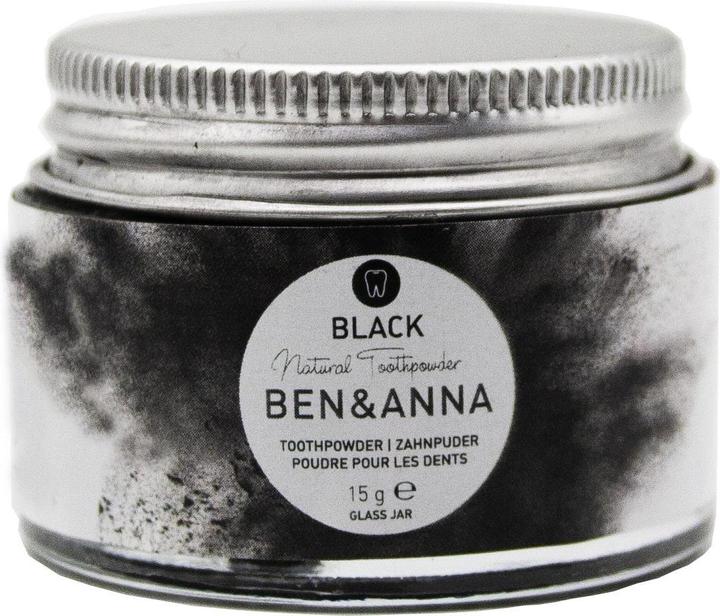 Actual product image Ben & Anna Tooth Powder Black (15 ml)