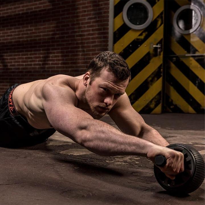 Produktbild Tunturi Pro Exercise Wheel Deluxe Ab Roller mit Matte