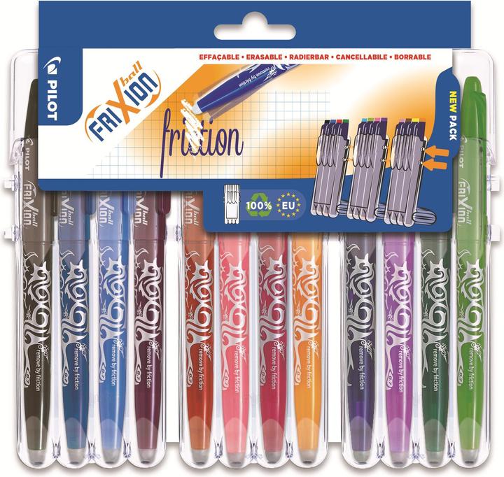 Pilot FriXion Ball Set2Go (Multicolor, 12 x)