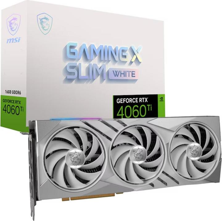 Actual product image MSI GeForce RTX 4060 Ti Gaming X Slim (16 GB)