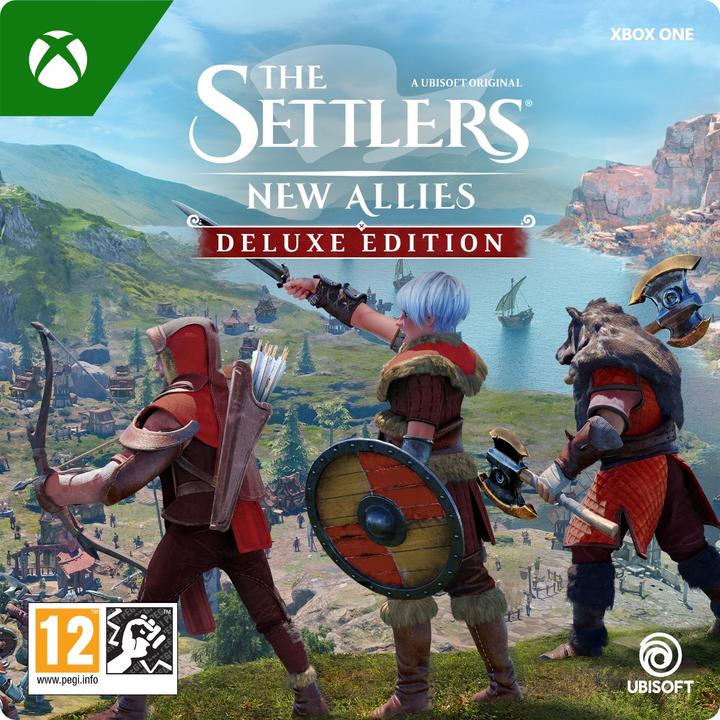 Actual product image Microsoft Xbox The Settlers New Allies DELUXE EDITION Download Code (Xbox One X, Xbox One S)