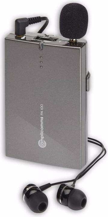 Produktbild Audioline Hörverstärker mit Richtmikrofon (Klangregelung, Mikrofon, Bass Boost, USB-DAC)