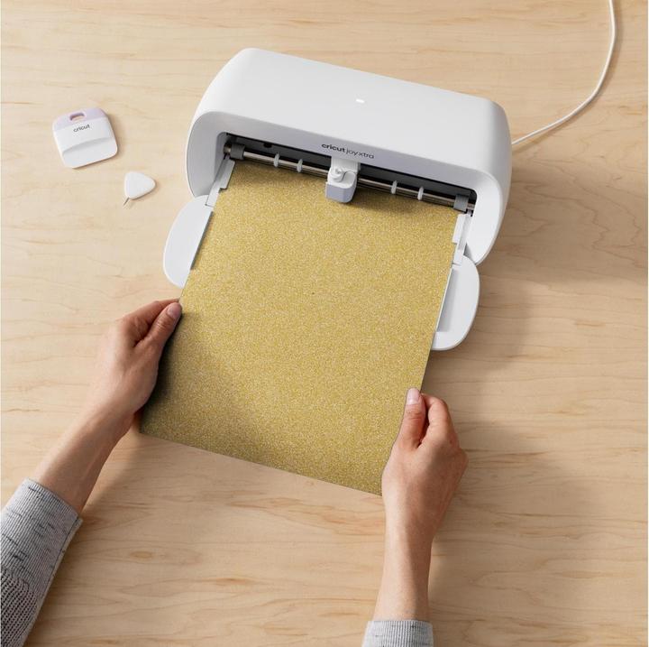 Produktbild Cricut Aufbügelfolie Joy Xtra Smart 24.1 x 48.3 cm, Gold Glitzer (80 g/m², 1 x)
