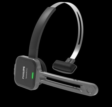 Produktbild Philips SpeechOne Diktier-Headset (drahtlos) ohne Fernbedienung (PSM6300) (8 GB)