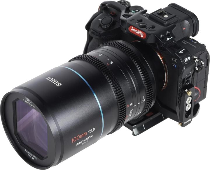 Productafbeelding Sirui Venus 100mm T2.9 1.6x anamorfe full frame lens (E-vatting) (Sony E, Volledig formaat)