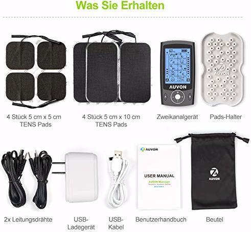 Produktbild Auvon TENS EMS Reizstromgerät