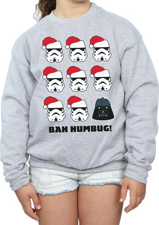 Produktbild Star Wars Christmas Humbug Sweatshirt Mädchen (128)
