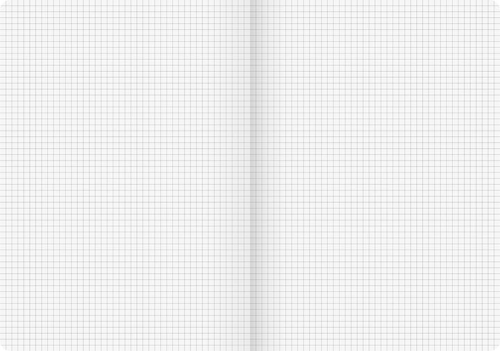Actual product image exercise book (A4, Checked)