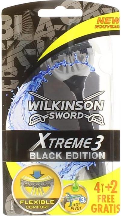 Produktbild Wilkinson R G & Extreme Activ 3, Rasiermesser, 4 + 2 Teile