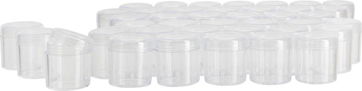 VBS XXL Kunststoffdosen mit Schraubdeckel, 15 ml, 40 Stück (0.02 l)