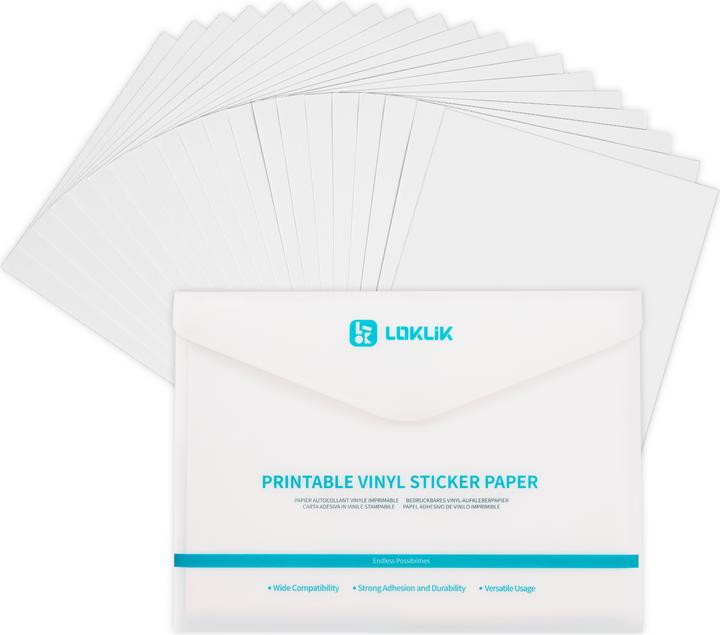 Loklik Matte Printable Vinyl Sticker