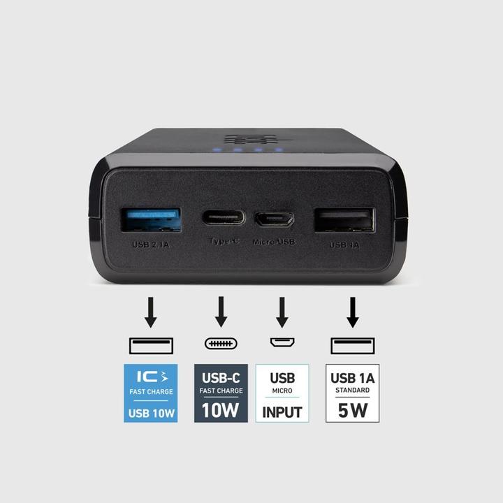 Produktbild SBS Fast Charge Powerbank (20000 mAh, 10 W, 74 Wh)