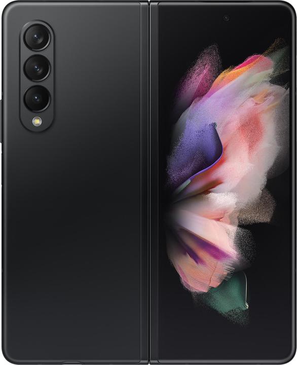 Produktbild Samsung Galaxy Z Fold3 5G EU (512 GB, Phantom Black, 7.60", SIM + eSIM, 12 Mpx, 5G)