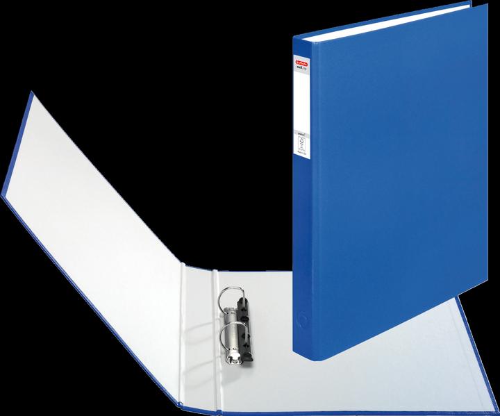 Immagine prodotto Herlitz Raccoglitore ad anelli maX.file protect, A4, meccanismo a 2 anelli, blu Combimechanik, larghezza (A4, 40 mm, 1 Pezzo/i)