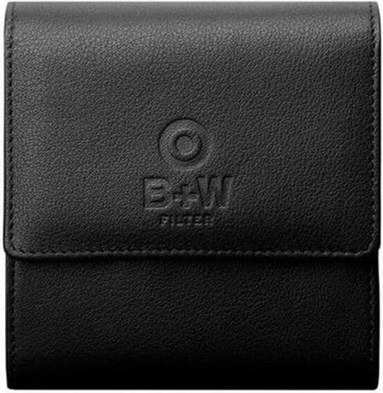 B+W Filteretui Leder für 2 Filter bis 77mm (77 mm)