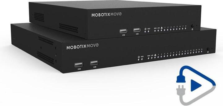 Actual product image Mobotix Mx-S-NVR1B-8-POE MOVE NVR (Network Video Recorder (NVR))
