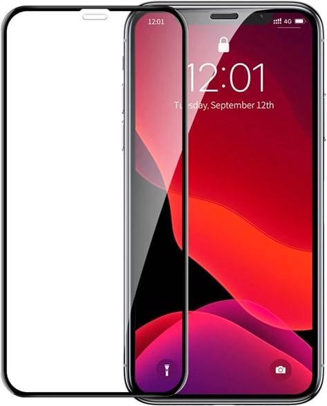 Immagine prodotto Baseus Pellicola di vetro temperato 0,3 mm a tutto schermo e a tutto vetro (2pcspack+fattore di (2 Pezzo/i, Apple iPhone XS Max, Apple iPhone 11 Pro Max)