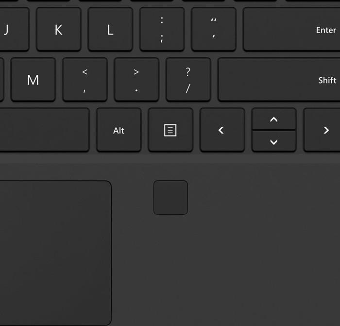 Produktbild Microsoft Surface Pro Type Cover mit Fingerprint (CH, Surface Pro (2017), Surface Pro 4, Surface Pro 3)